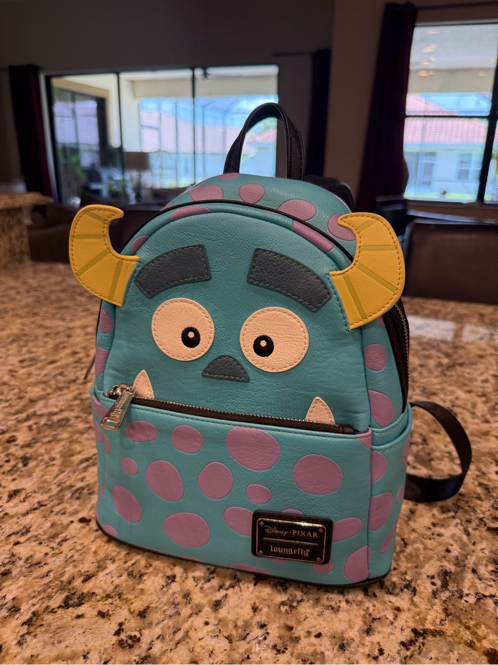 Loungefly Disney Pixar Sulley Mini Backpack
